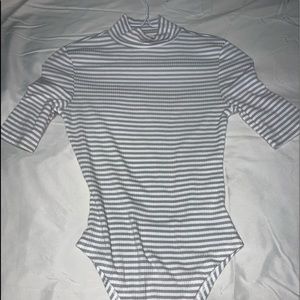 Cute comfy bodysuits turtle neck